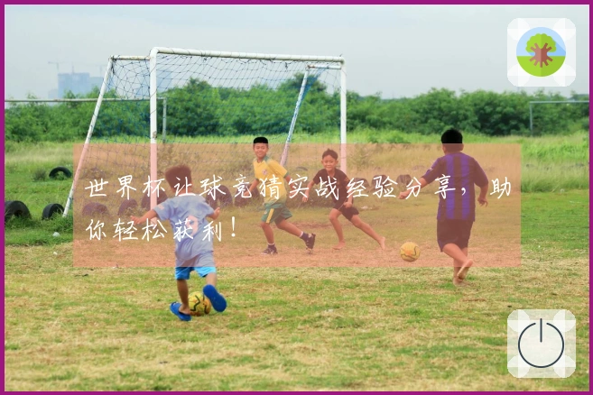 世界杯让球竞猜实战经验分享，助你轻松获利！