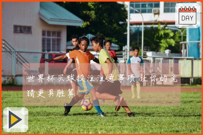 世界杯买球投注注意事项 让你的竞猜更具胜算